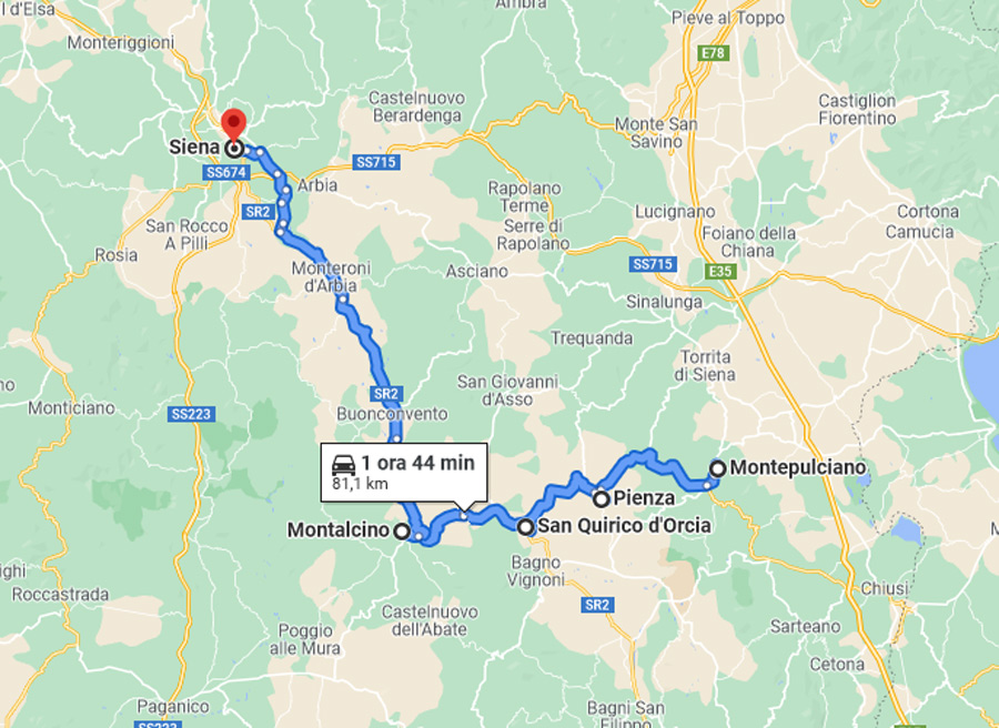 viaggi on the road italia